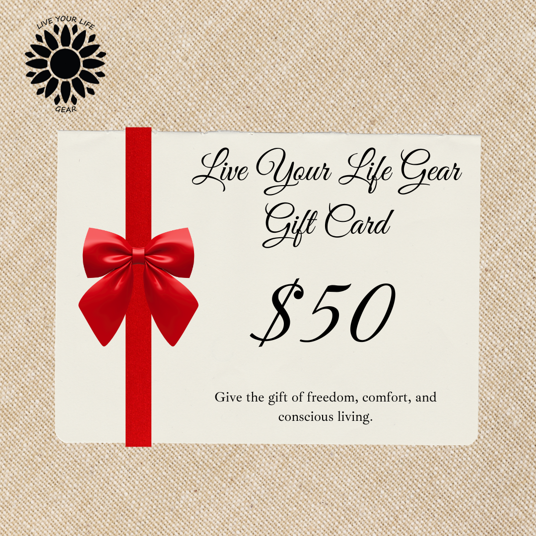 Live Your Life Gear Gift Card – Sustainable Activewear Gifts