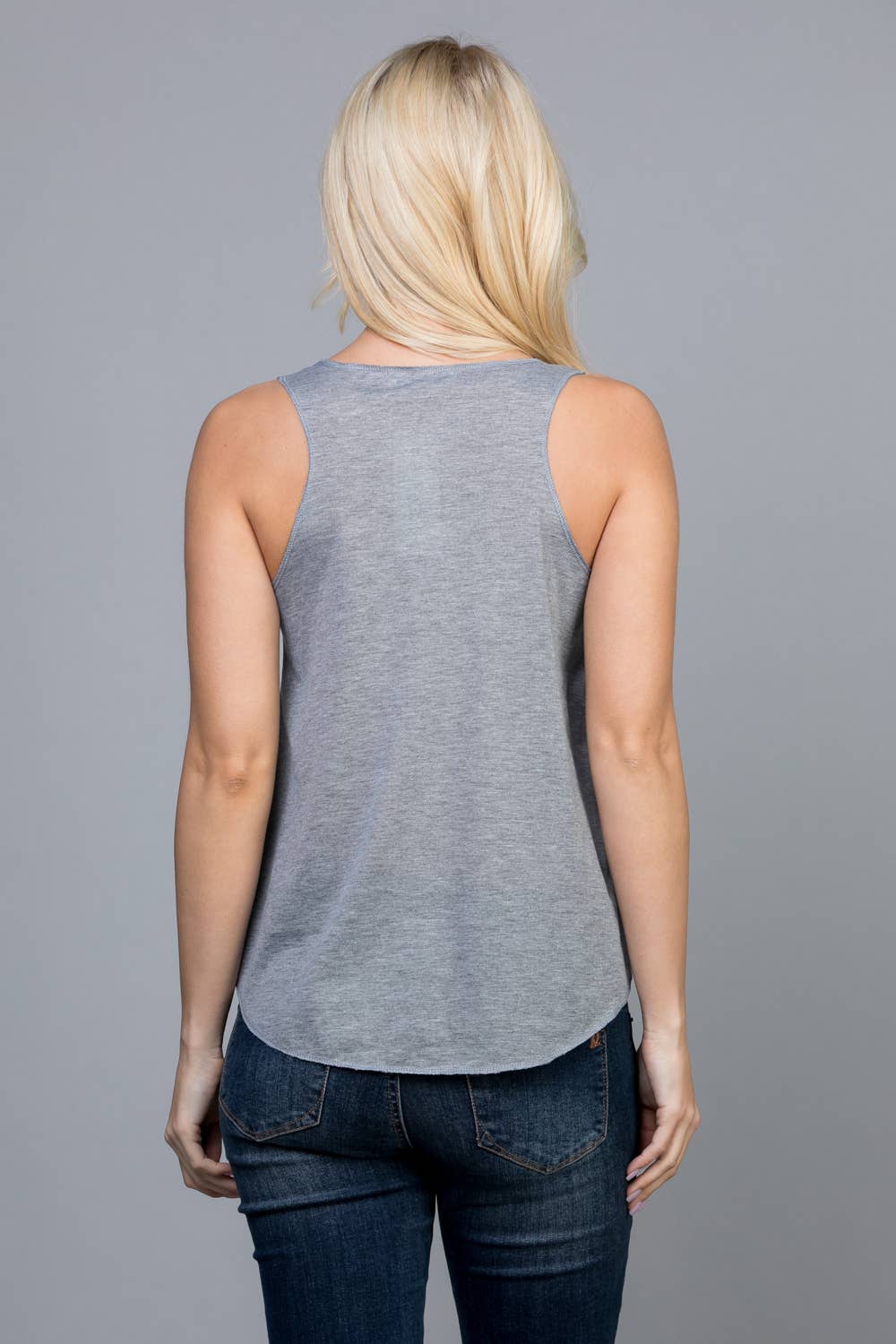 Boho Feather Print Graphic Tanktops