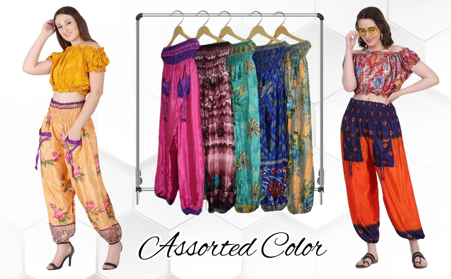 Women Jogge Pant with Pocket Stretchable waist Wholesale Lot