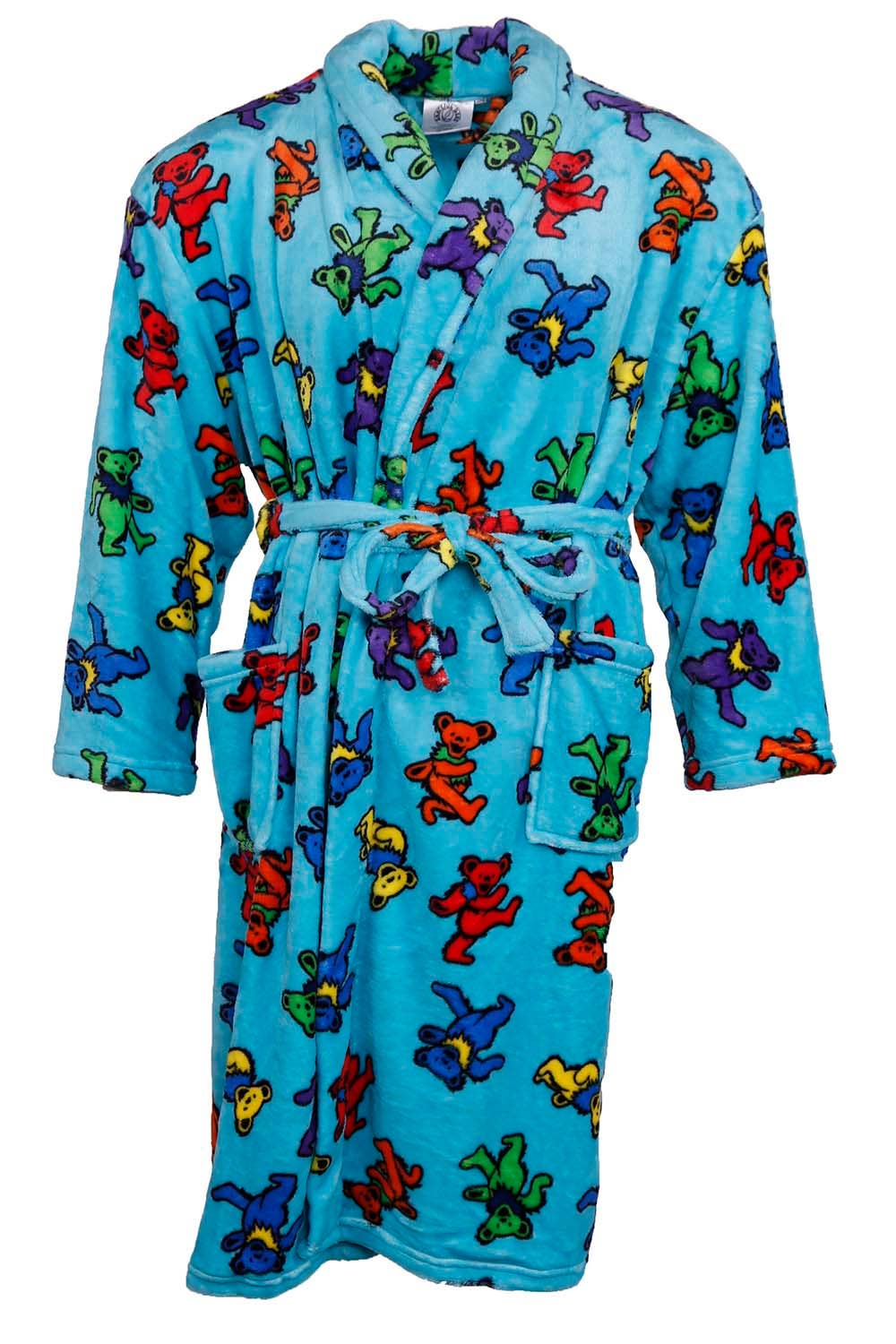 Grateful Dead Dancing Bears Fleece Robe
