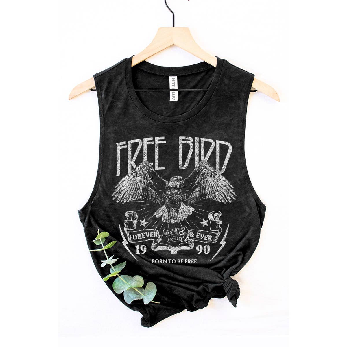 FREE BIRD GRAPHIC TANK TOP