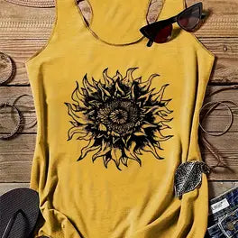 Sunflower Soul Tank